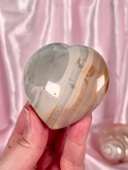 Pastel Polychrome Heart