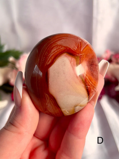 Jumbo Polychrome Palm Stone 