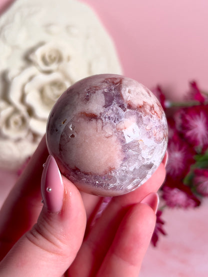 Pink Amethyst Sphere