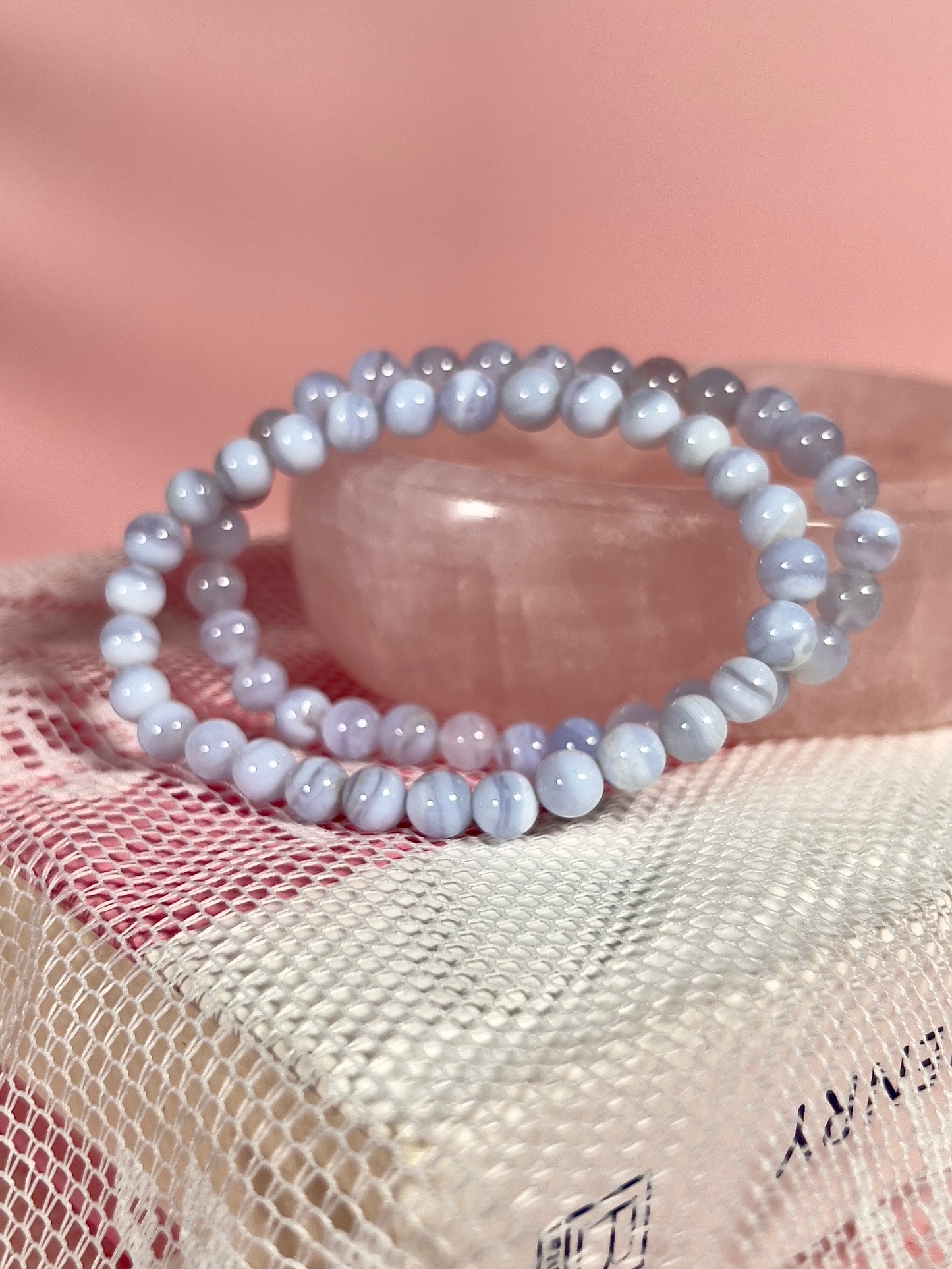 Blue Lace Agate Bracelet