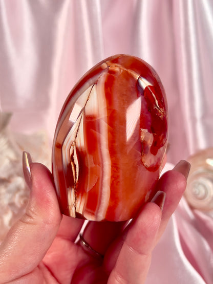 Banded Carnelian + Orca Agate Freeform