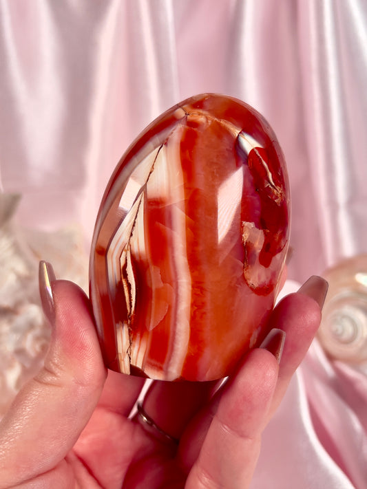 Banded Carnelian + Orca Agate Freeform