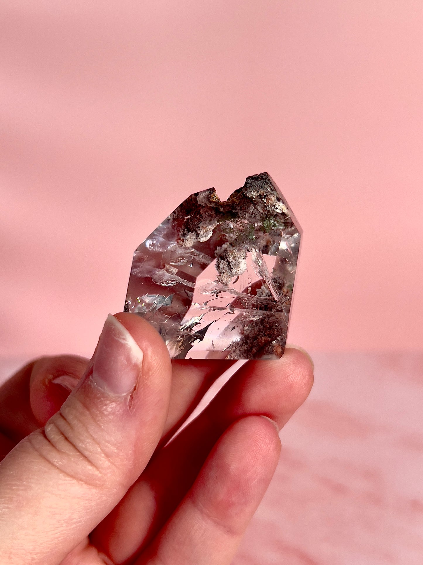 High Quality Garden Quartz Mini Tower from Brazil