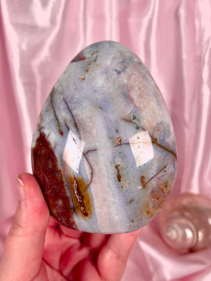 "Rainbow Renassaince" Sea Jasper Freeform