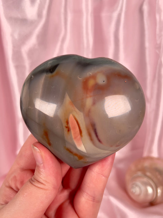 Muted Pastel Polychrome Heart