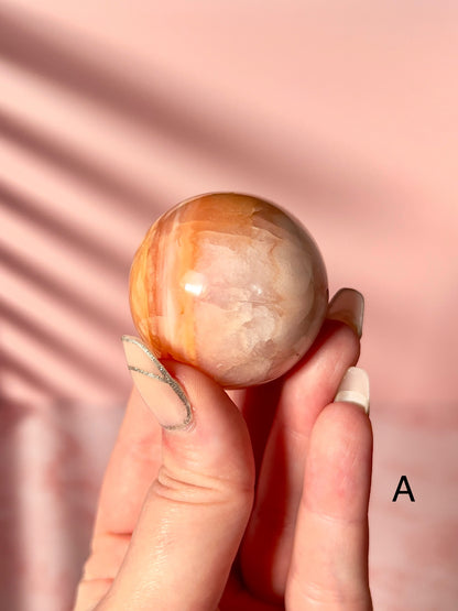 Small Carnelian Spheres - Choose Your Own