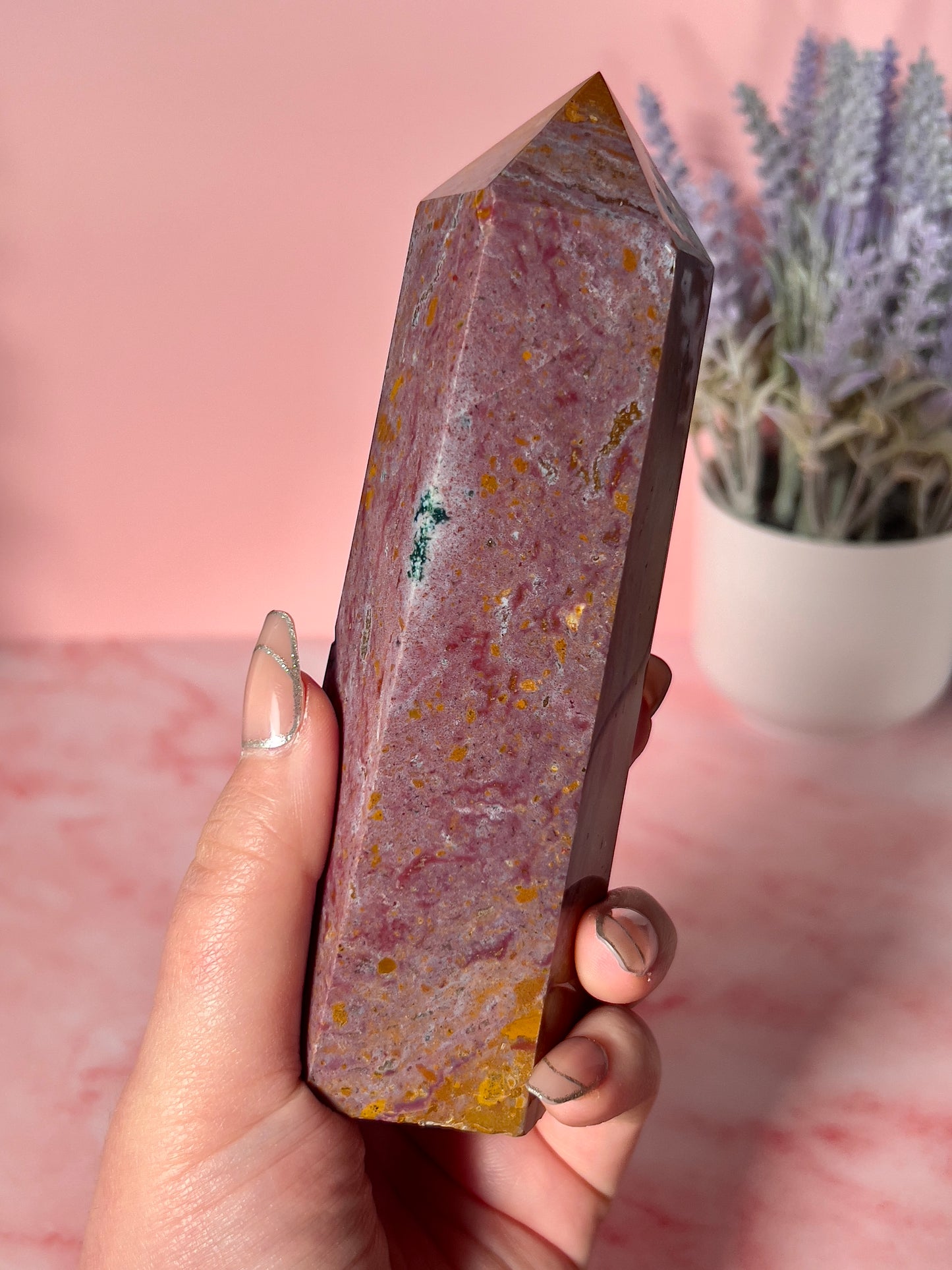 Purple Sea Jasper Tower