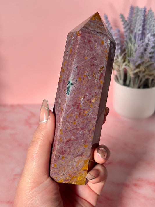 Purple Sea Jasper Tower