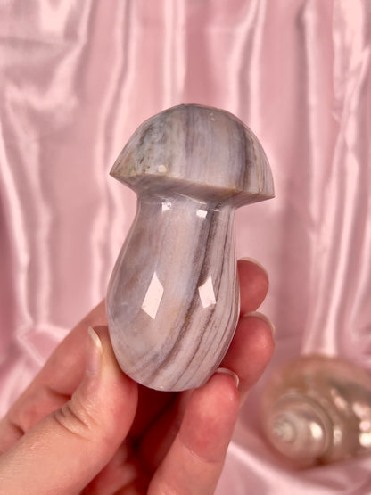 Neutral Pastel Sea Jasper Mushroom