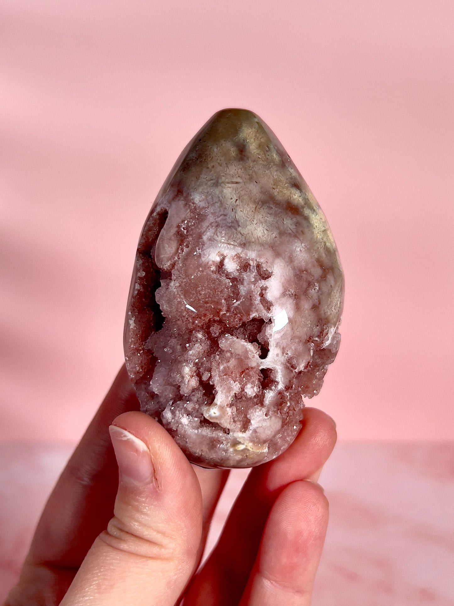 Pink Amethyst Egg