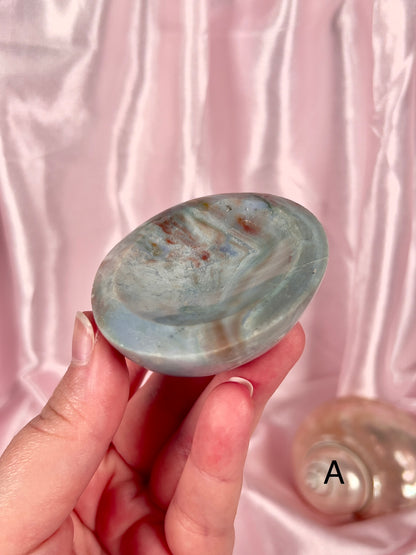Pastel Sea Jasper Trinket Dish - Choose Your Own