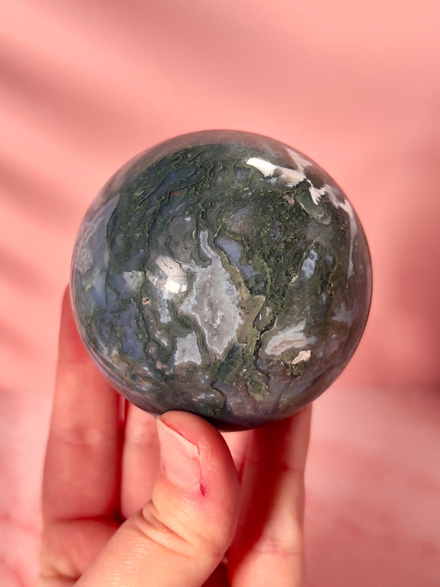 Moss Agate Sphere (E)