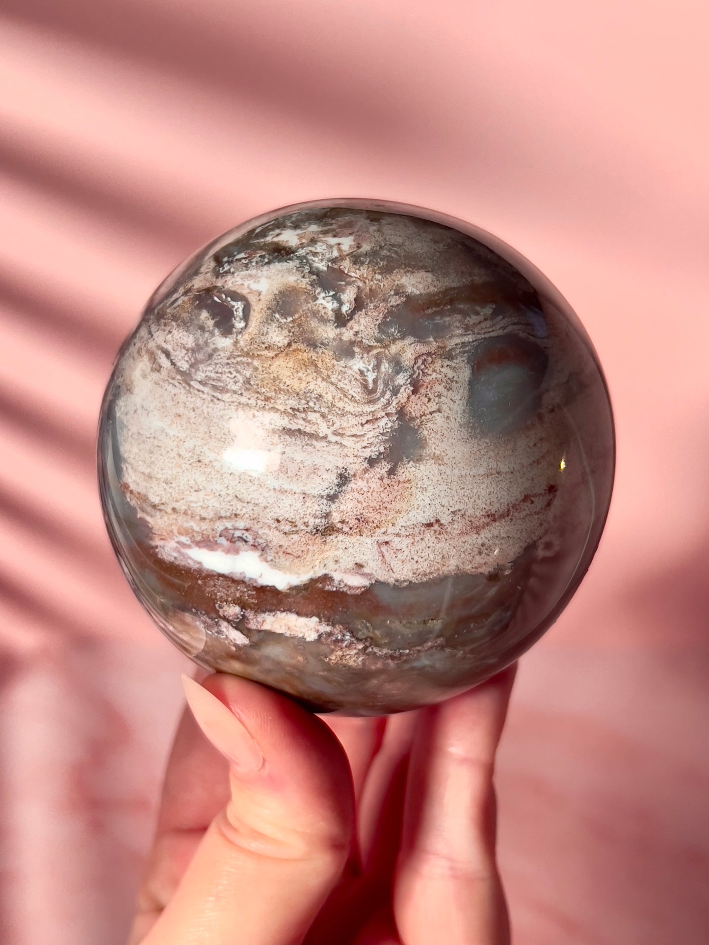 Sea Jasper Sphere
