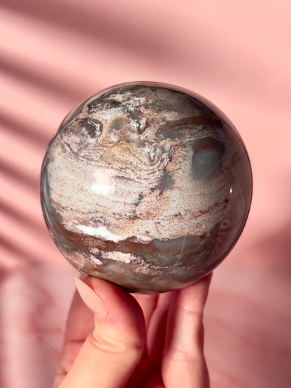 Sea Jasper Sphere
