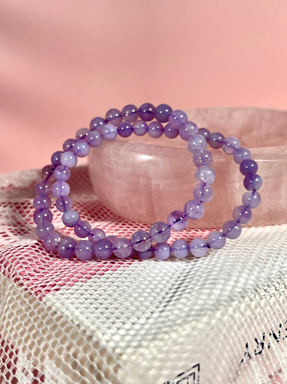 Lavender Moon Quartz Bracelet