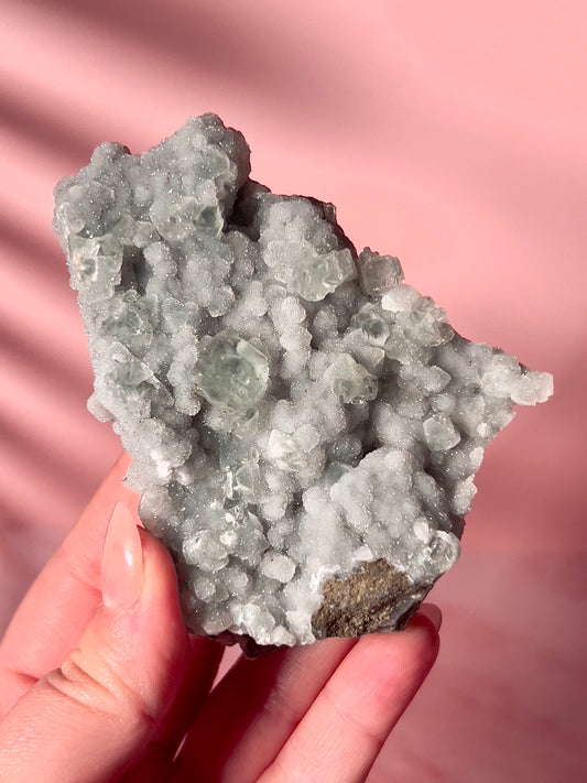 Collectors Cubic Sugar Fluorite Specimen from China