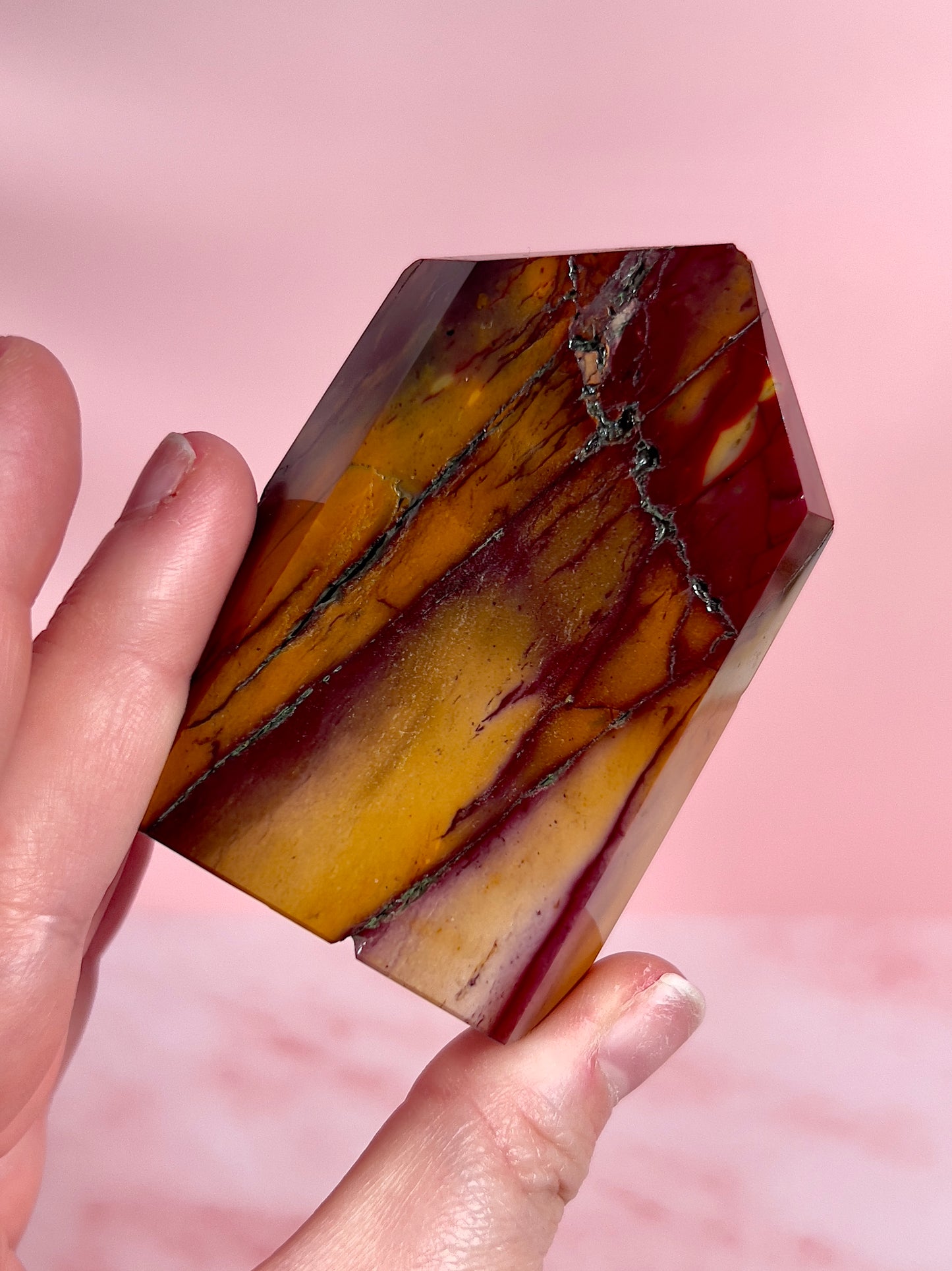 Imperfect Mookaite Tower