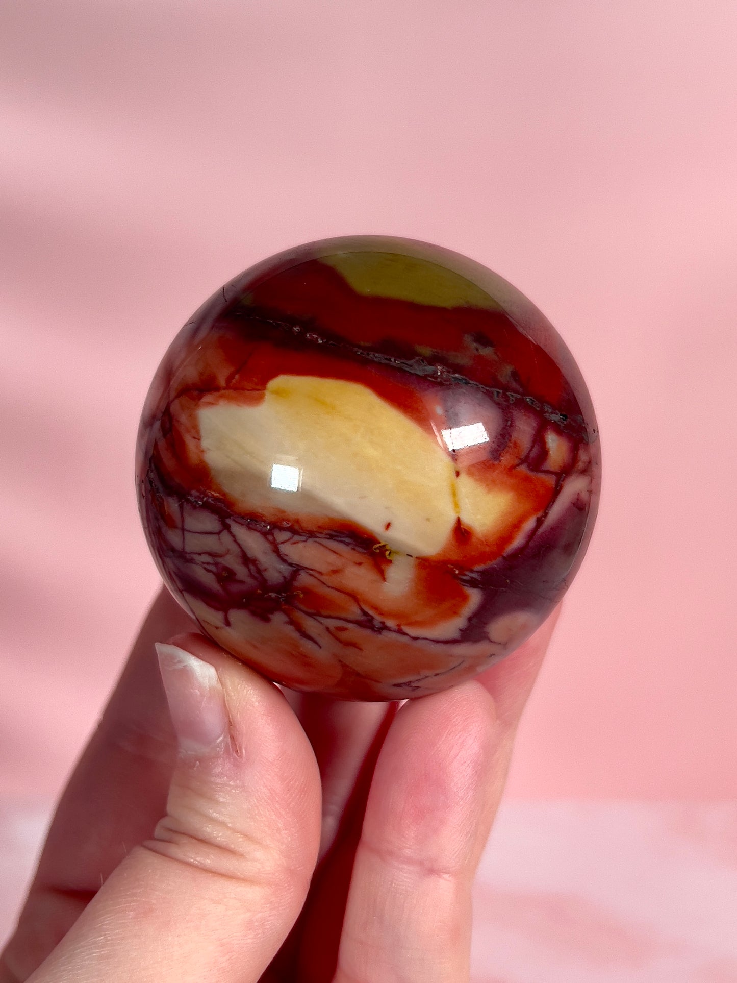 Multicolor Mookaite Sphere
