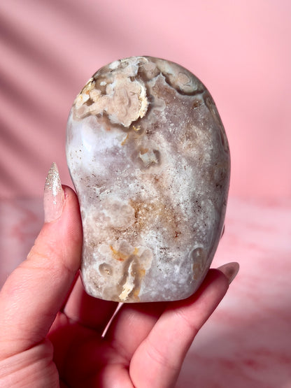 Druzy Flower Agate Freeform