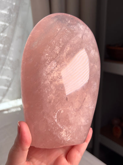 Star Rose Quartz Freeform - 3.5 lb