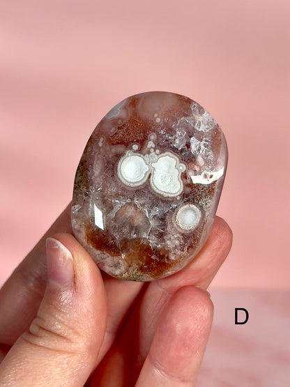 Pink Amethyst Palm Stone - Choose Your Own