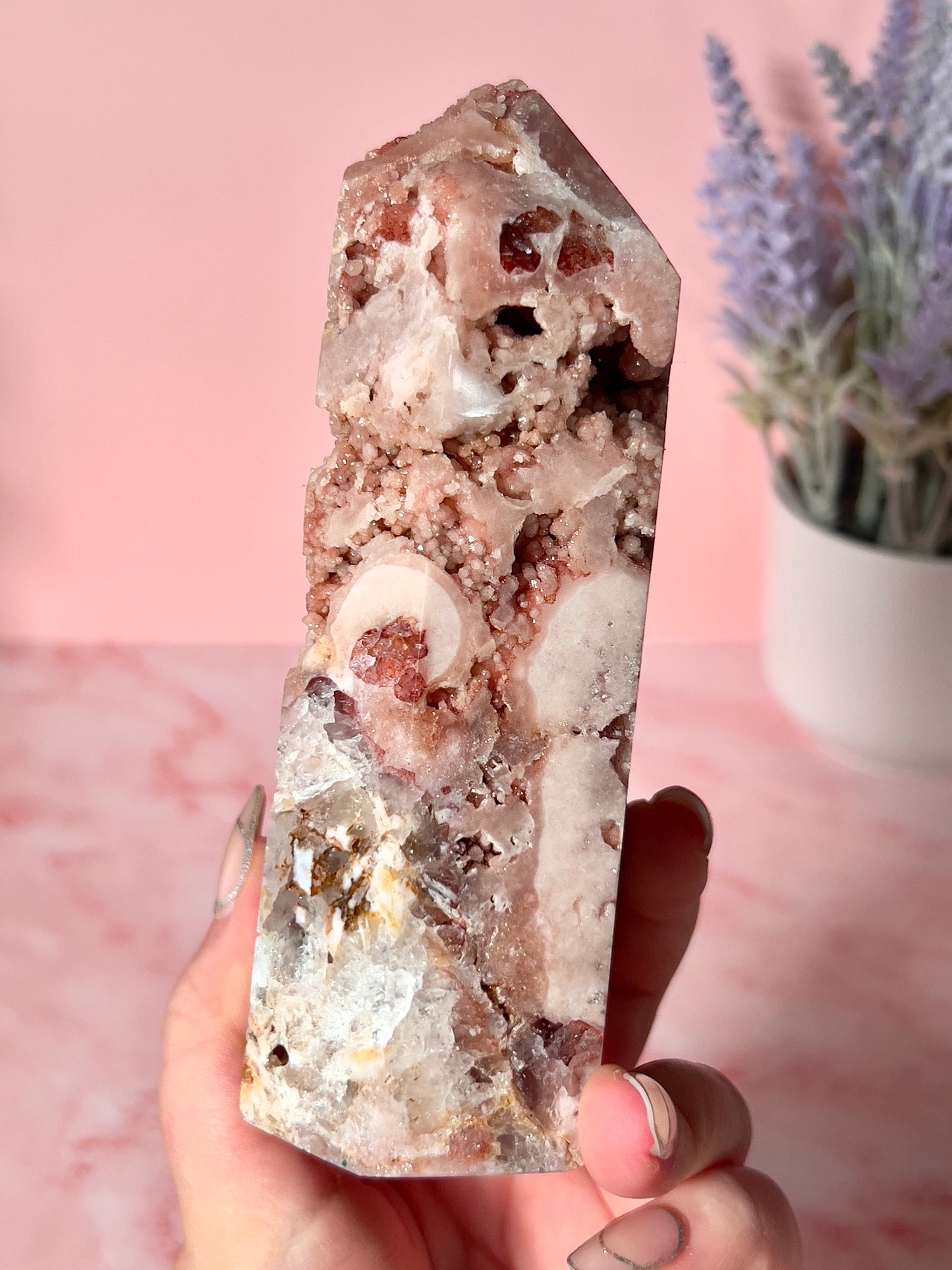 Pink Amethyst Tower