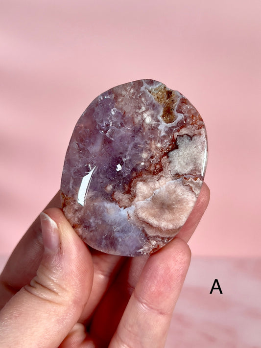 Pink Amethyst Palm Stone - Choose Your Own