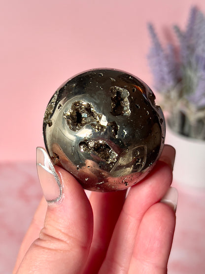Pyrite Sphere - Intuitively Chosen