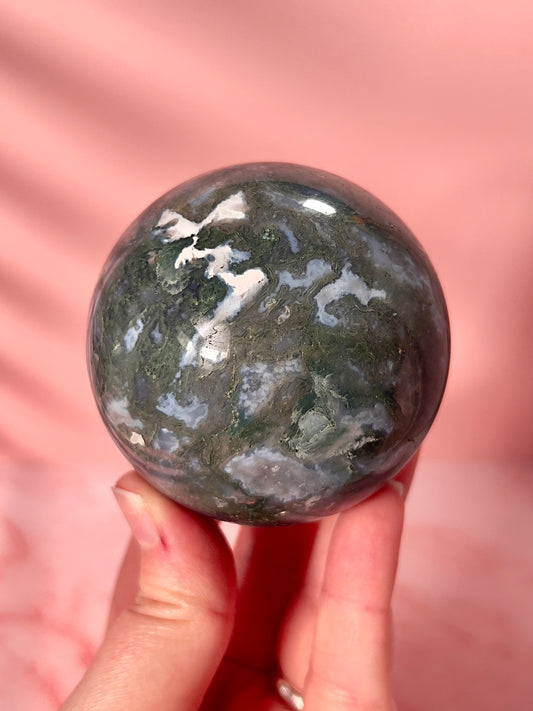 Moss Agate Sphere (E)