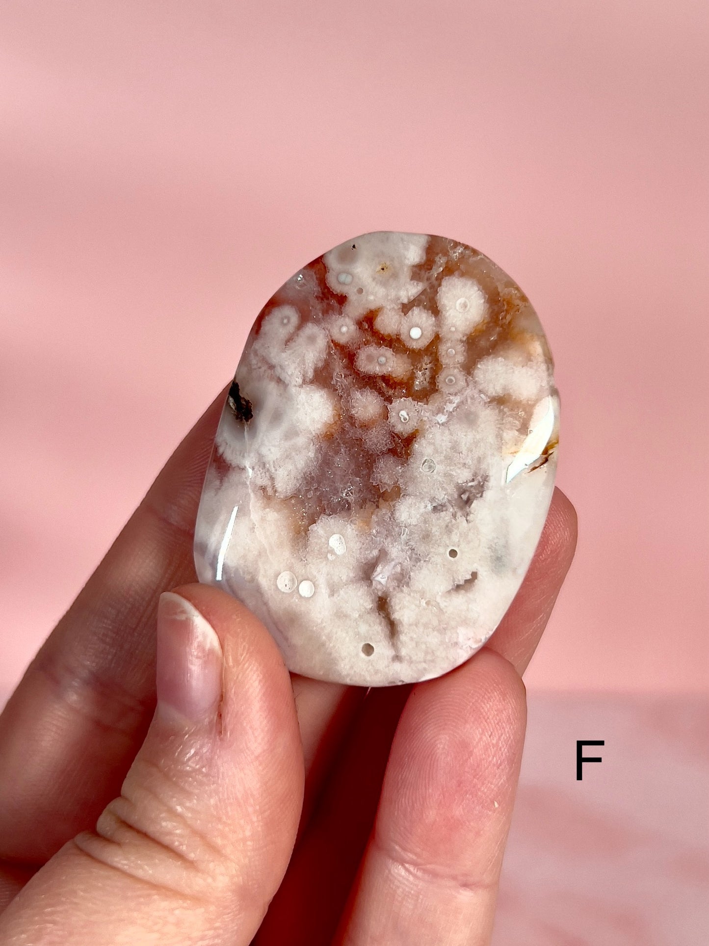 Pink Amethyst Palm Stone - Choose Your Own