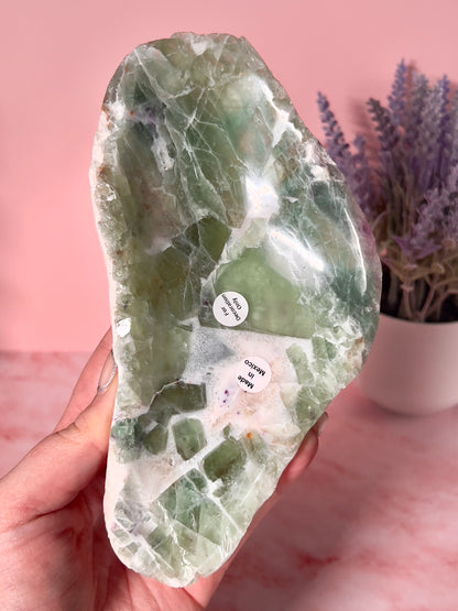 Fluorite from Mexico Decorative Crystal Bowl D