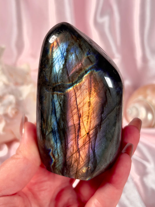 Rainbow Labradorite Freeform from Finland