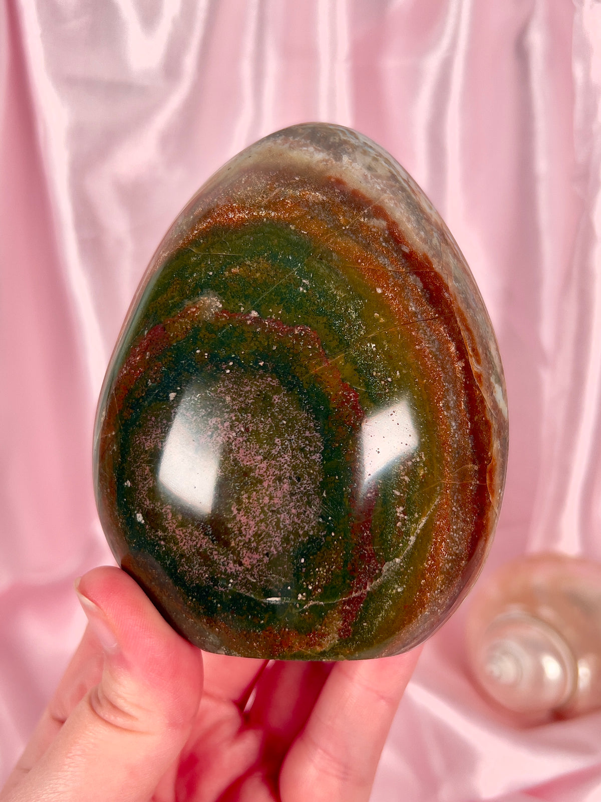 "Fall Leaves" Sea Jasper Freeform