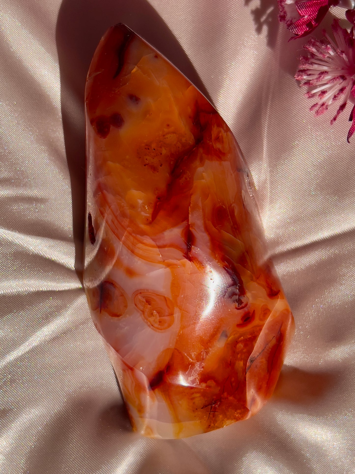 small carnelian flame