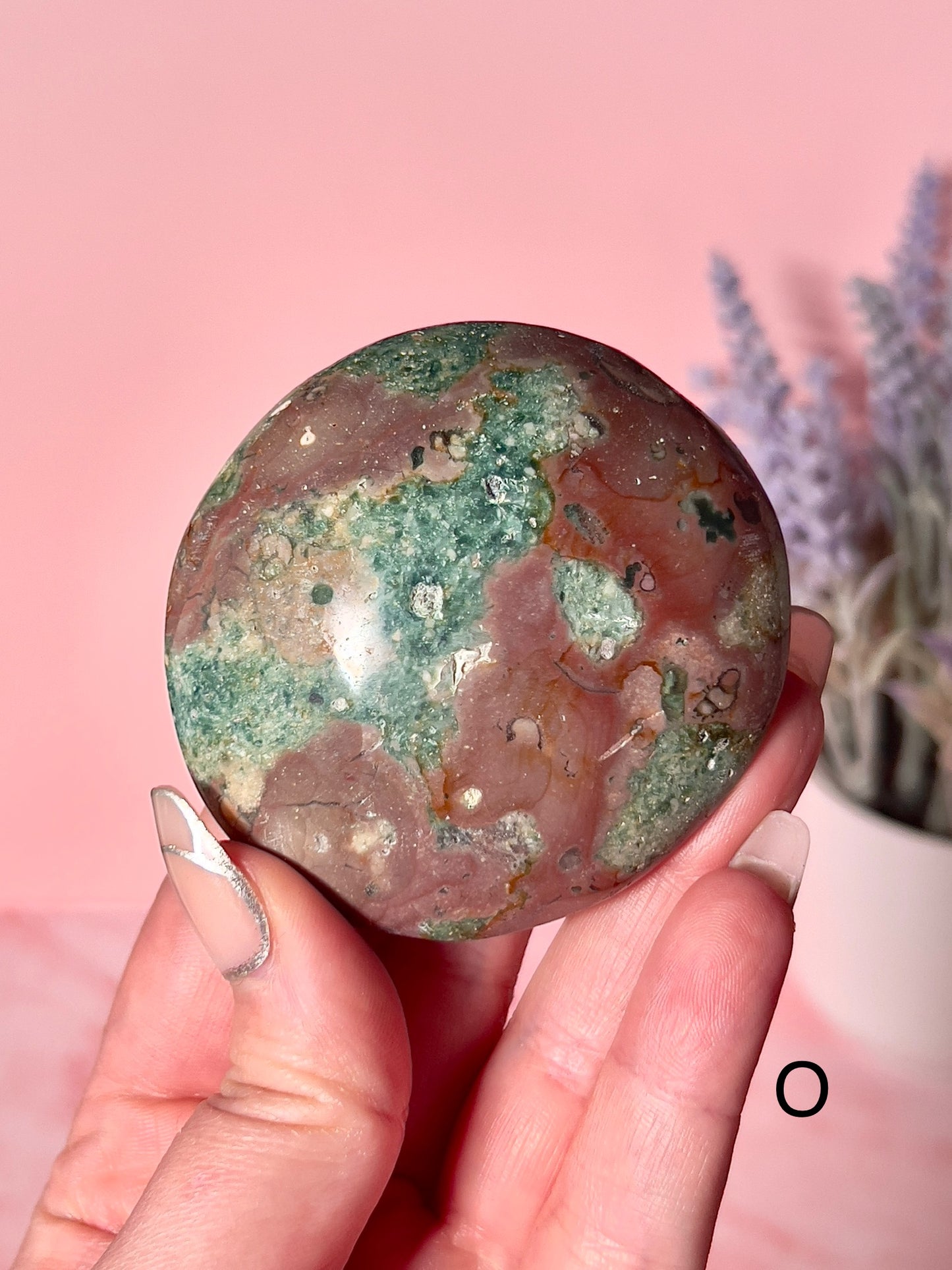 Beautiful Sea Jasper Crystal Palm Stones - Choose Your Own