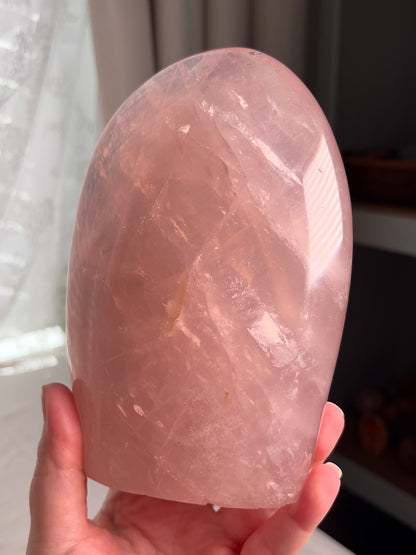 Star Rose Quartz Freeform - 3.5 lb