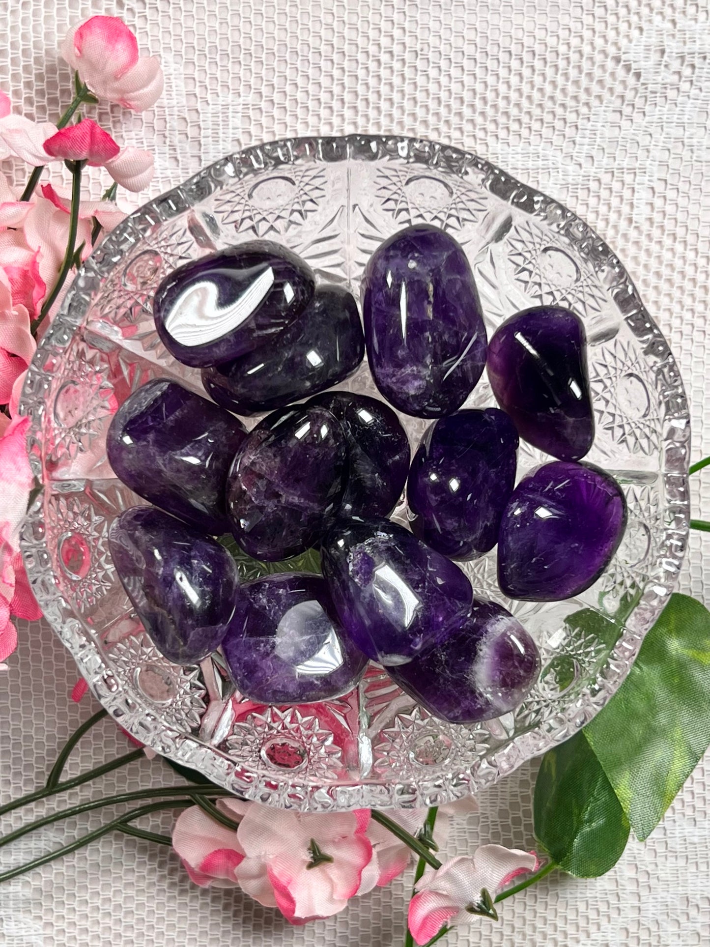 Amethyst Tumbles (set of 2)
