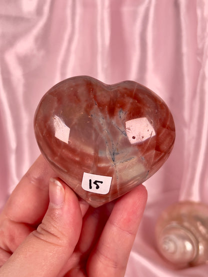 Funky Pink Polychrome Heart