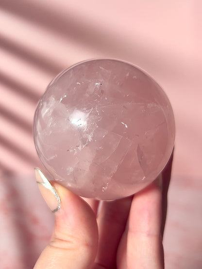Rose Quartz Sphere “M”