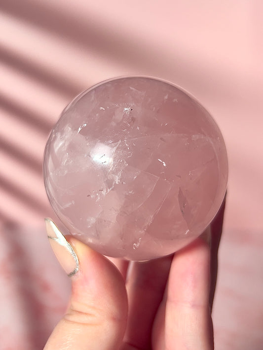 Rose Quartz Sphere “M”
