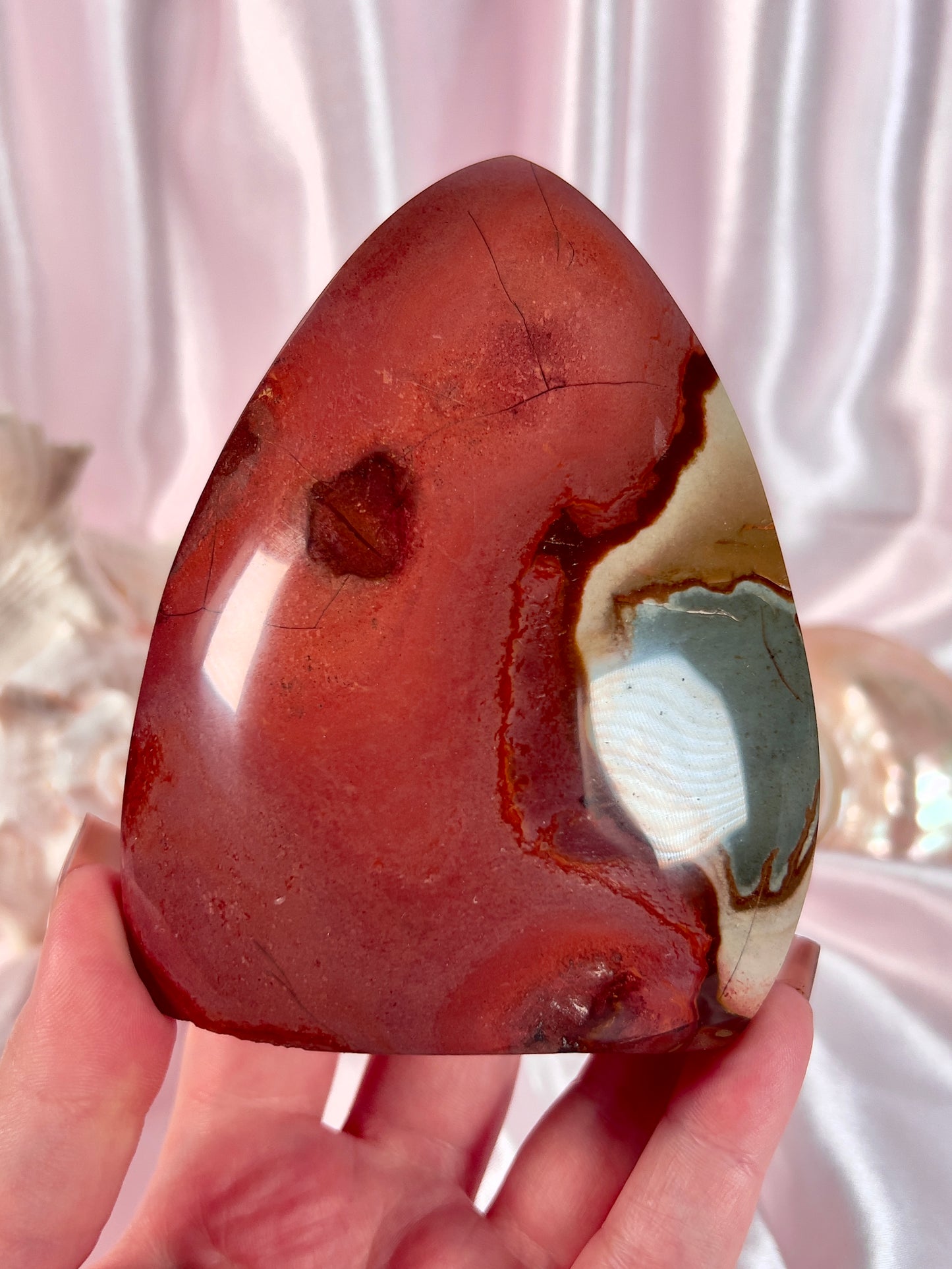 Strawberry Red Polychrome Flame