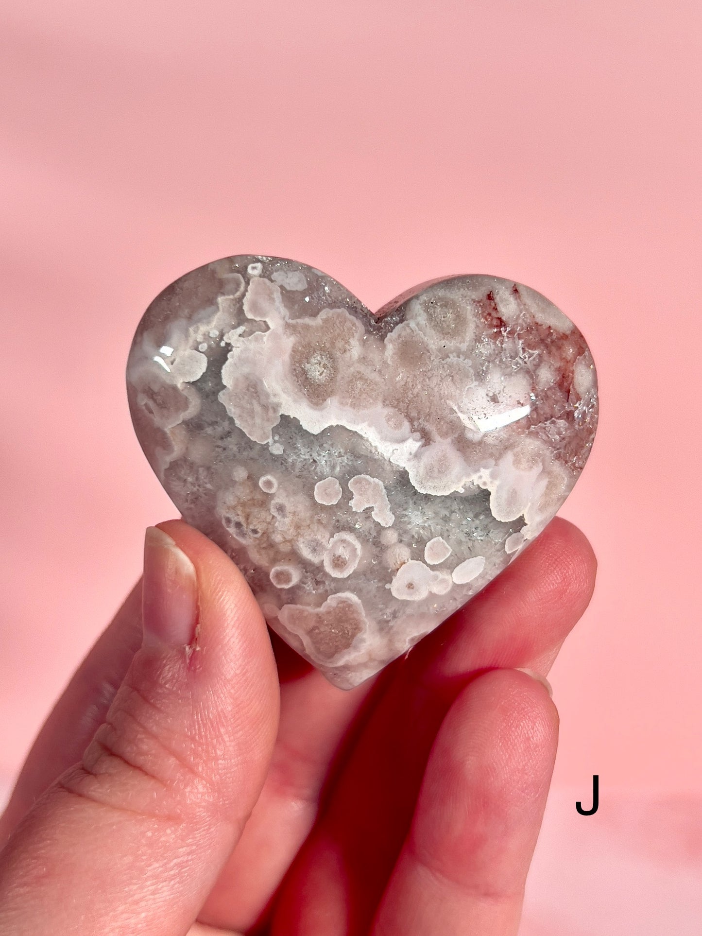 Pink Amethyst Hearts - Choose Your Own