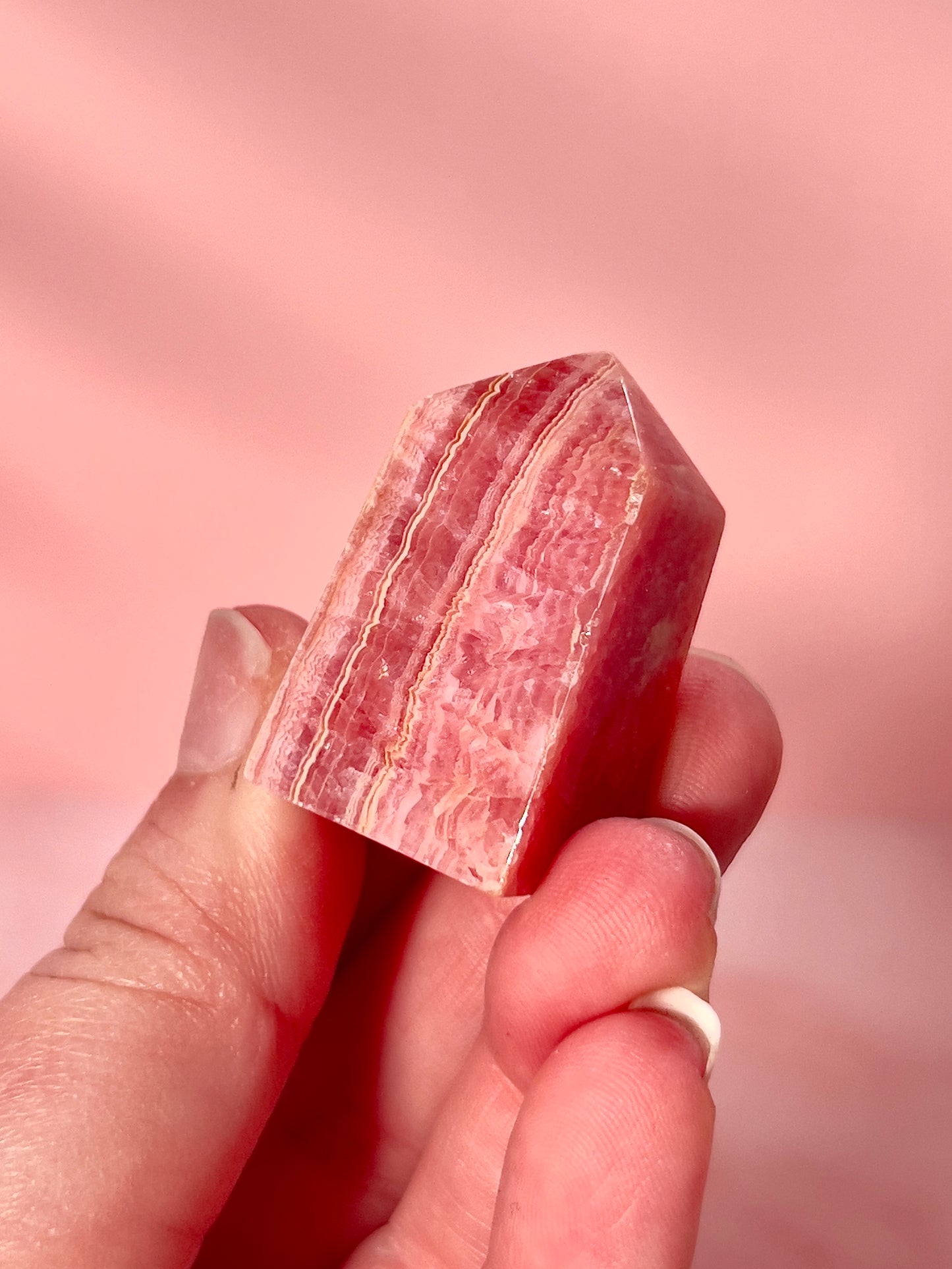 Mini Rhodochrosite Tower