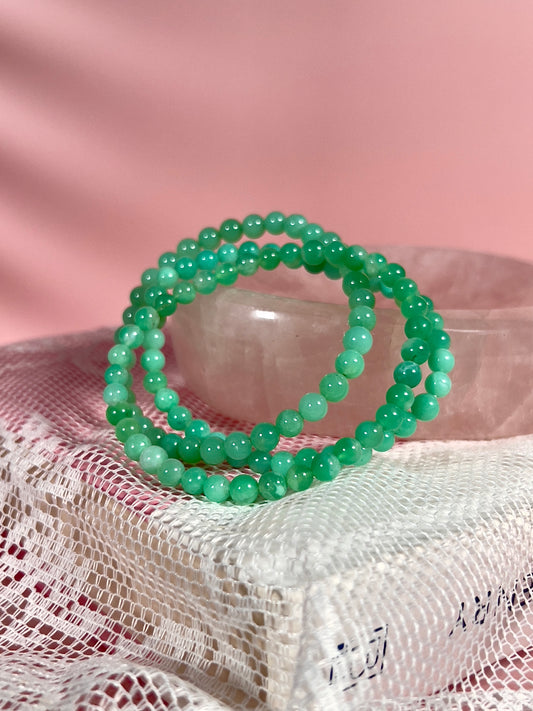 High Quality Chrysoprase Bracelet