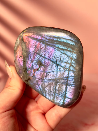 Cotton Candy Labradorite Freeform