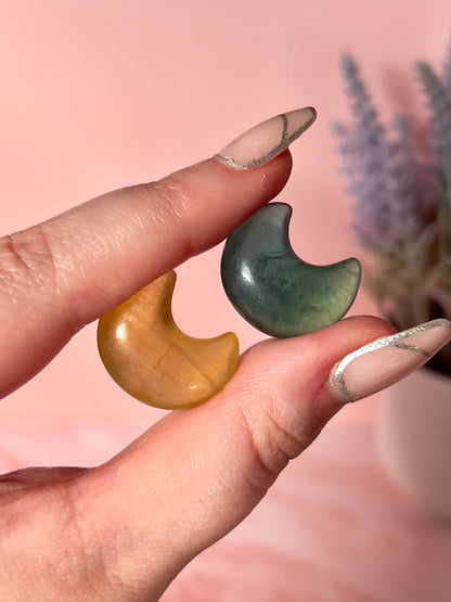 Mini Fluorite Stars and Moons