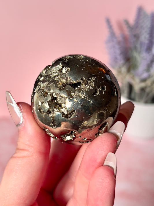 Pyrite Sphere - Intuitively Chosen