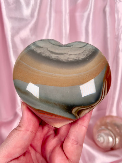Pastel Polychrome Heart
