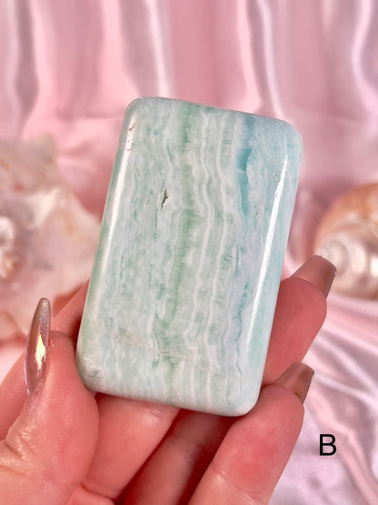 Caribbean Calcite Palm Stones