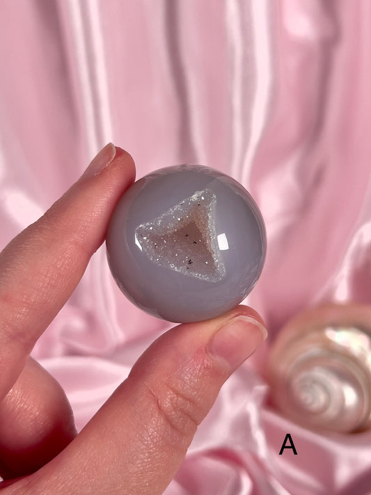 Small Druzy Agate Spheres - Choose Your Own